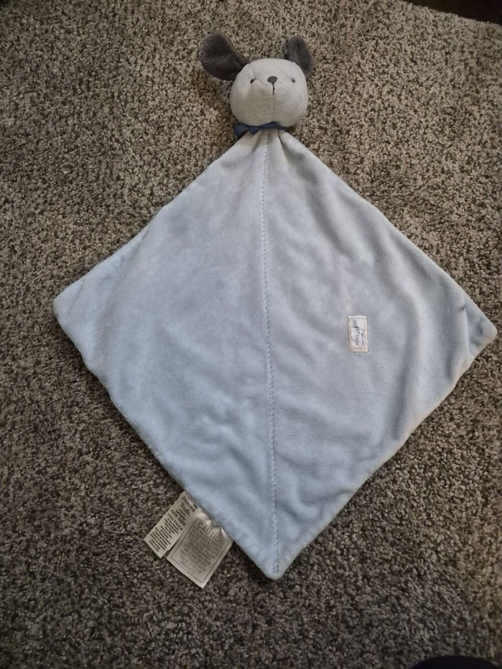 CARTER’S JUST ONE YEAR PRECIOUS FIRSTS BLUE BEAR SECURITY BLANKET LOVEY